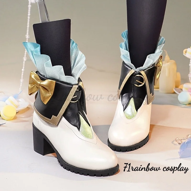 Firefly Cosplay Schuhe Honkai: Star Rail Firefly Cosplay Stiefel Spiel Cosplay Schuhe