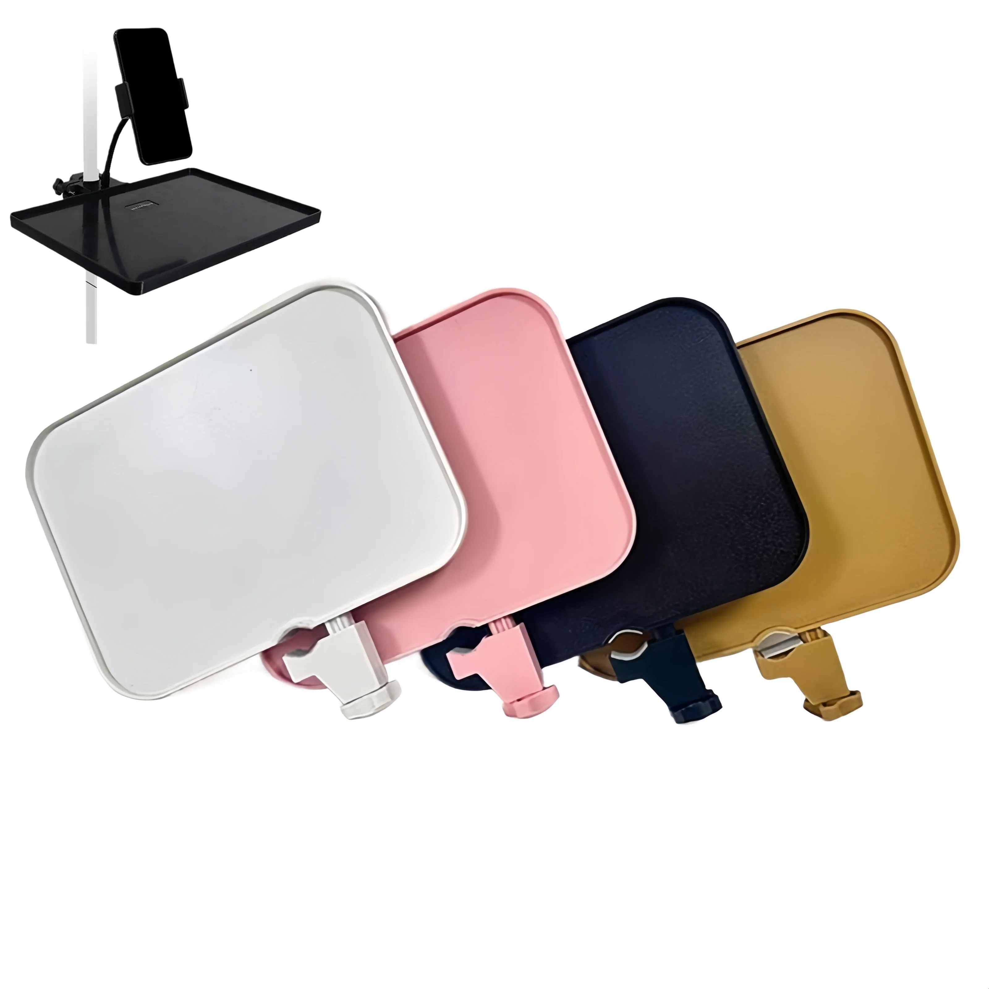 Support de plateau de cils réglable pour anneau lumineux, pince universelle, support organisateur pour Extension de cils, accessoires de beauté