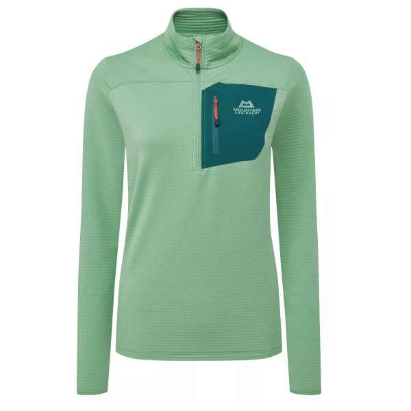 Mountain Equipment - Women's Lumiko Zip-T - Fleecepullover Gr 36 türkis