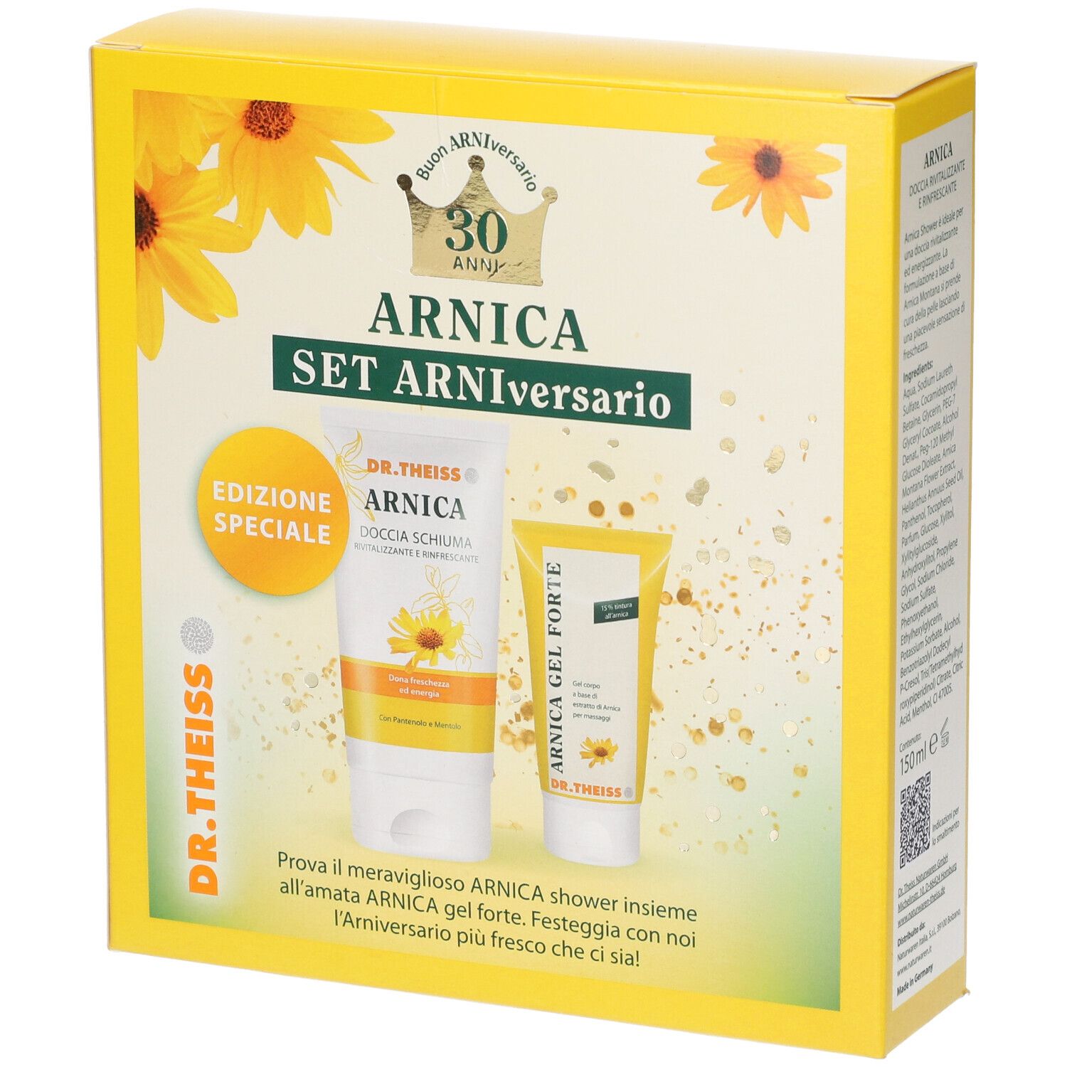 Dr. Theiss Set Arniversario Arnica Doccia Gel + Forte 1 pz