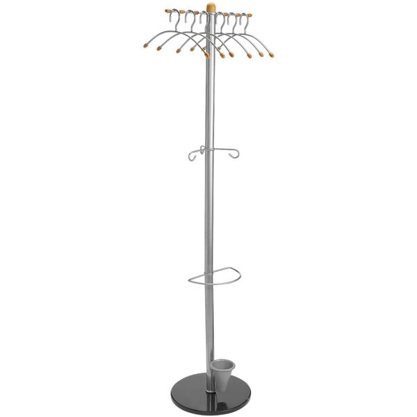 Alco Garderobenständer - 5 Haken, 178x48 cm