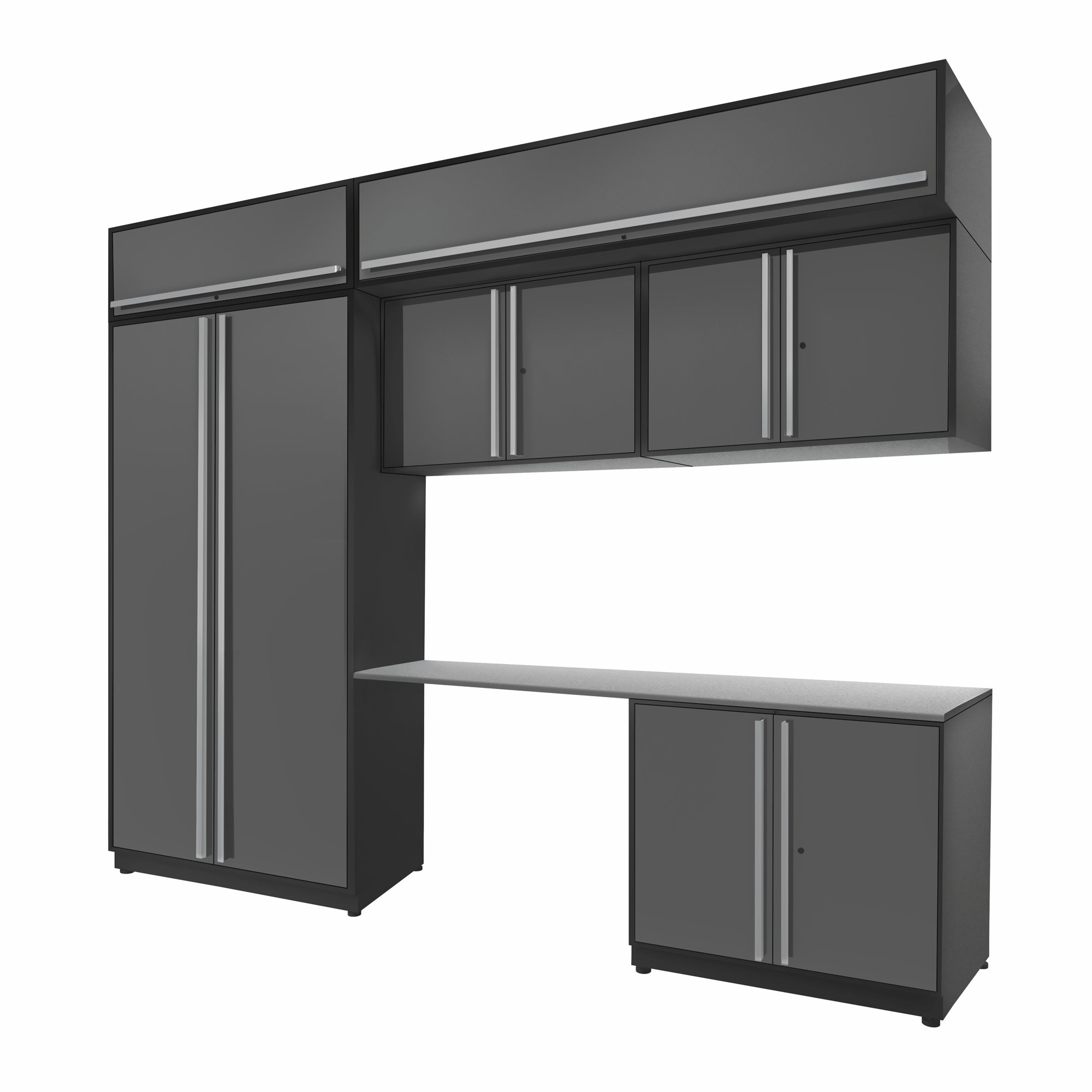 Proslat FusionPlus 10 ft set - Handy 2 Door & Overheads