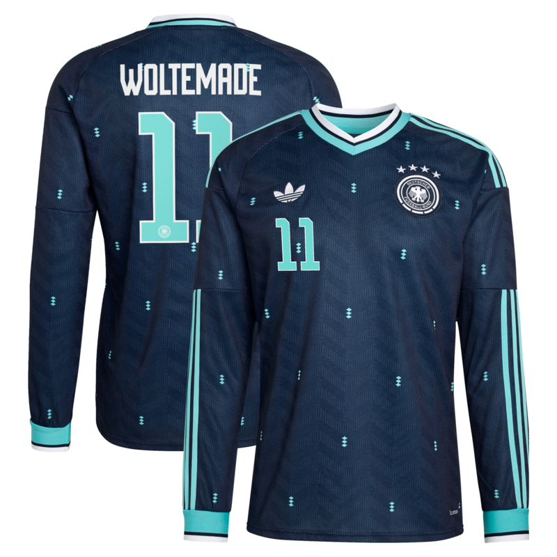 "DFB Auswärtstrikot 2026 - Langarm mit Aufdruck Woltemade 11" Image