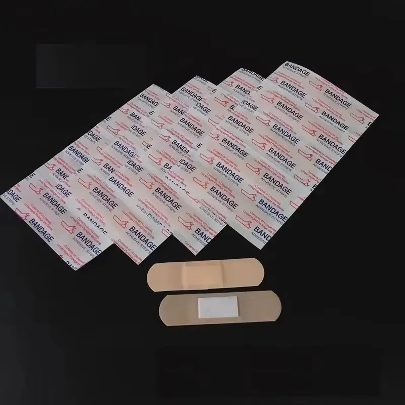 50/300/500 stücke Atmungsaktive Pflaster Wasserdichte Verband Erste Hilfe Wunde Dressing Medizinische Band Wundpflaster Notfall Kits Bandaids Image