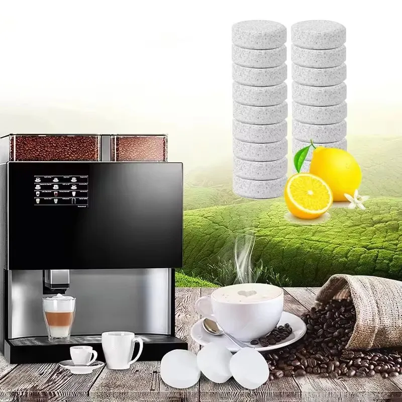10–200 Stück Reinigungstabletten für Kaffeemaschinen, Reinigungstabletten für Kaffeemaschinen, Reinigungstabletten für automatische Kaffeemaschinen Image
