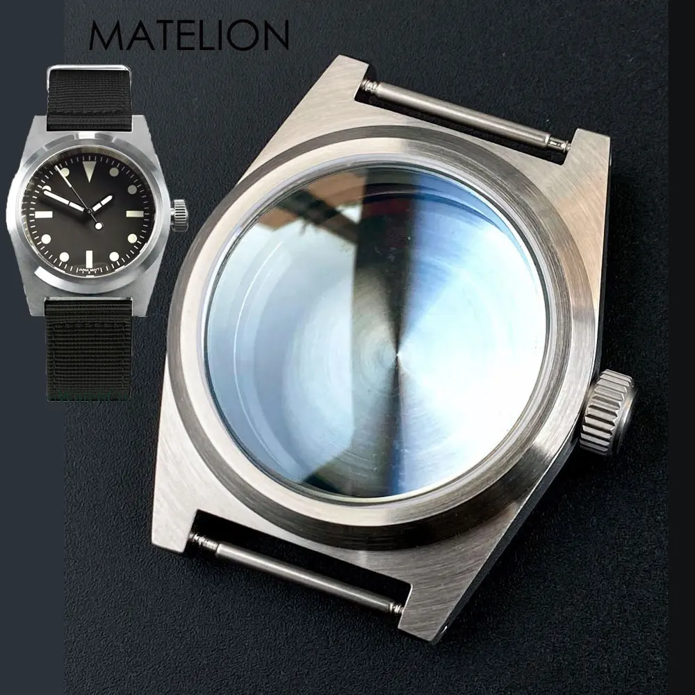 Diving Field Uhrengehäuse MOD 316L für NH34 NH35 NH36/38/70 PT5000 ETA2824 Automatik Pilot Herrenuhr AR Saphir 20BAR Wasserdicht Image