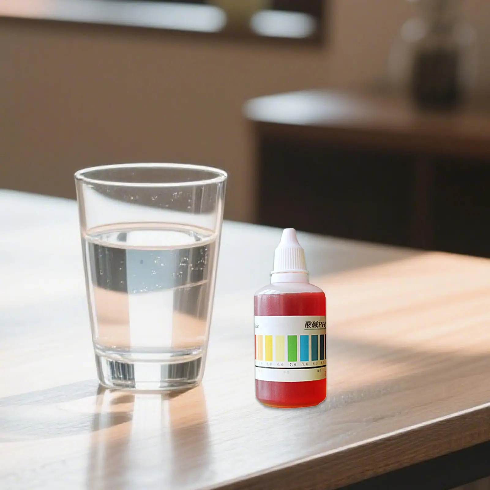 50 ml PH-Wassertestlösung, Mehrzweck-Reagenz zur PH-Erkennung im Wasser, hohe Präzision, einfache Erkennung, Zubehör für Aquarien und Pools Image