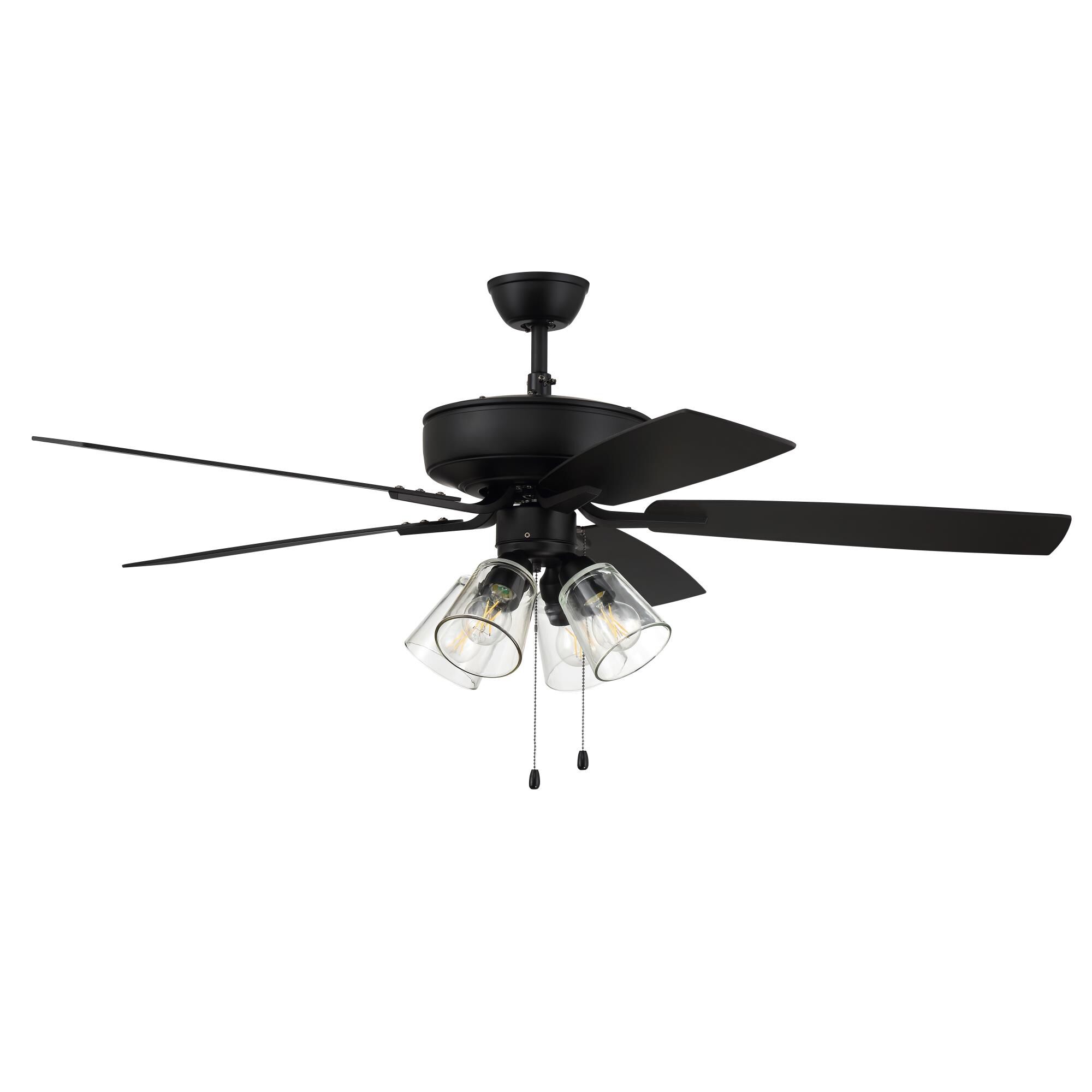 Craftmade Pro Plus 52 Inch Ceiling Fan with Light Kit - P104FB5-52FBGW