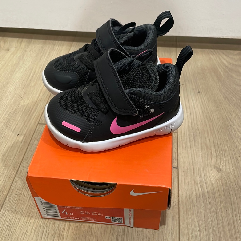 Nike Shoes | Baby Nike | Color: Black/Pink | Size: 4c