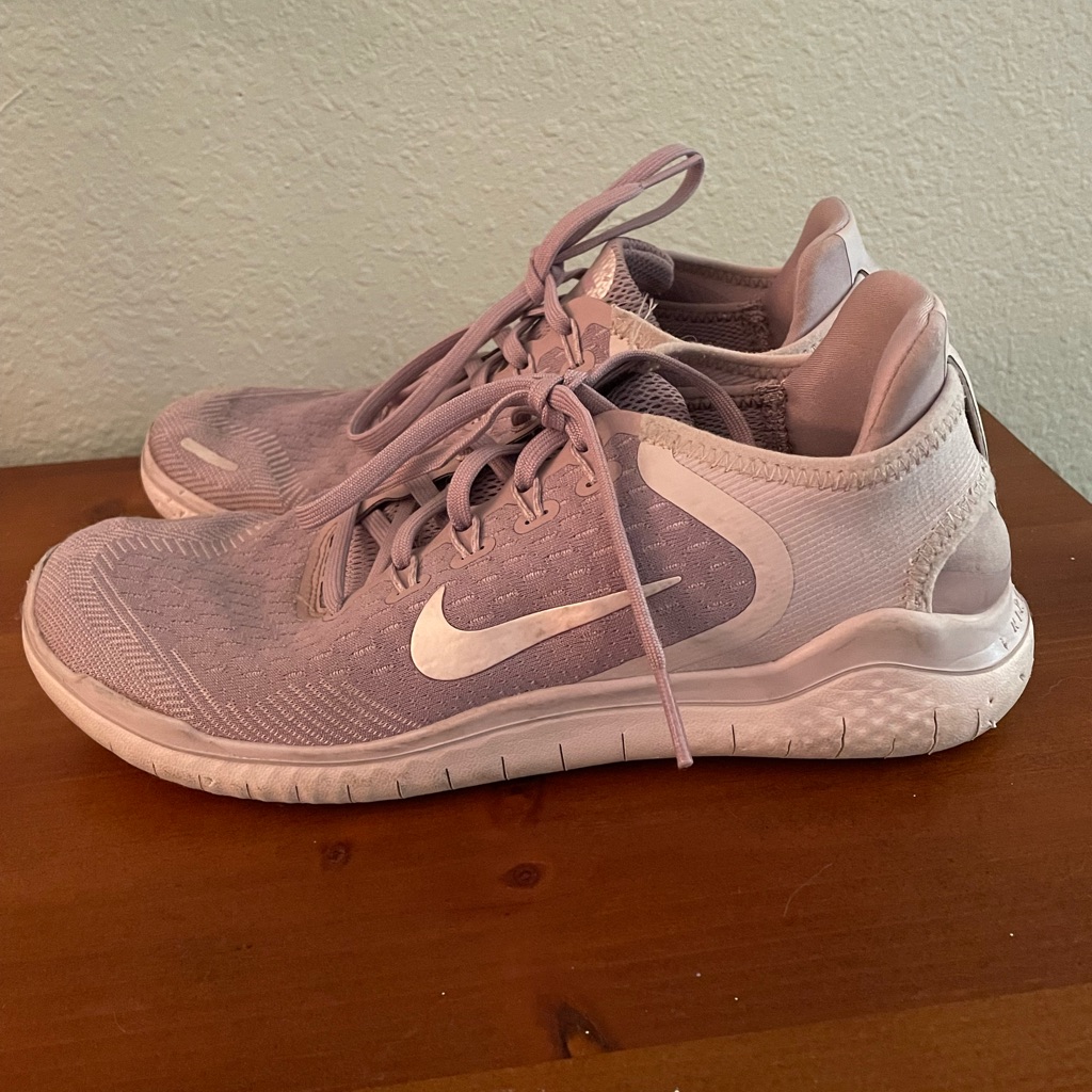 Nike Shoes | Blush Nike Tennis Shoe | Color: Pink | Size: 8.5