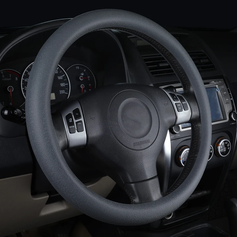Coprivolante in Silicone morbido per pelle universale multicolore coprivolante in Silicone per auto coprivolante morbido accessorio per auto
