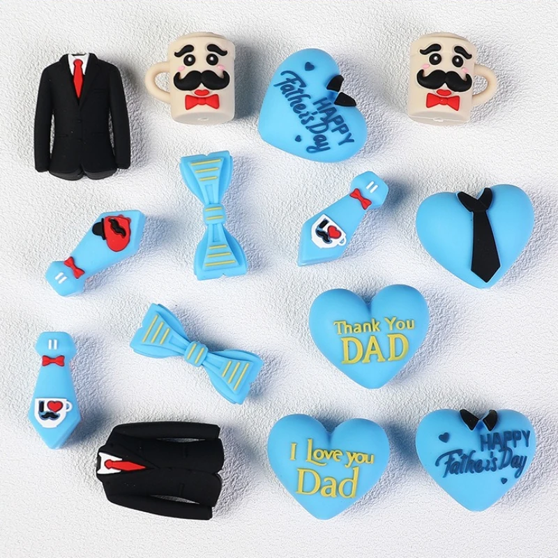 20/50 pz Perline in Silicone Alimentare, Mini Perline Focali a Cartone Animato, Accessori Fai da Te per Gioielli e Catenelle per Ciuccio, Perline in Silicone all'Ingrosso
