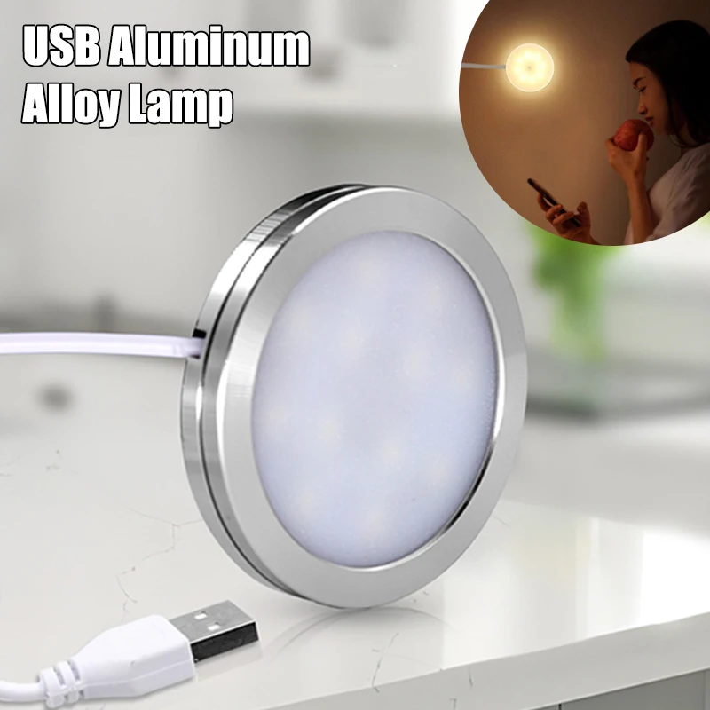 Für Bambu Lab LED-Lampen-Set, LED-Strahler mit Schalter, 3 W LED-Schreibtischlampe, LED-Unterschrank-Puck-Licht für Büro und Schlafzimmer