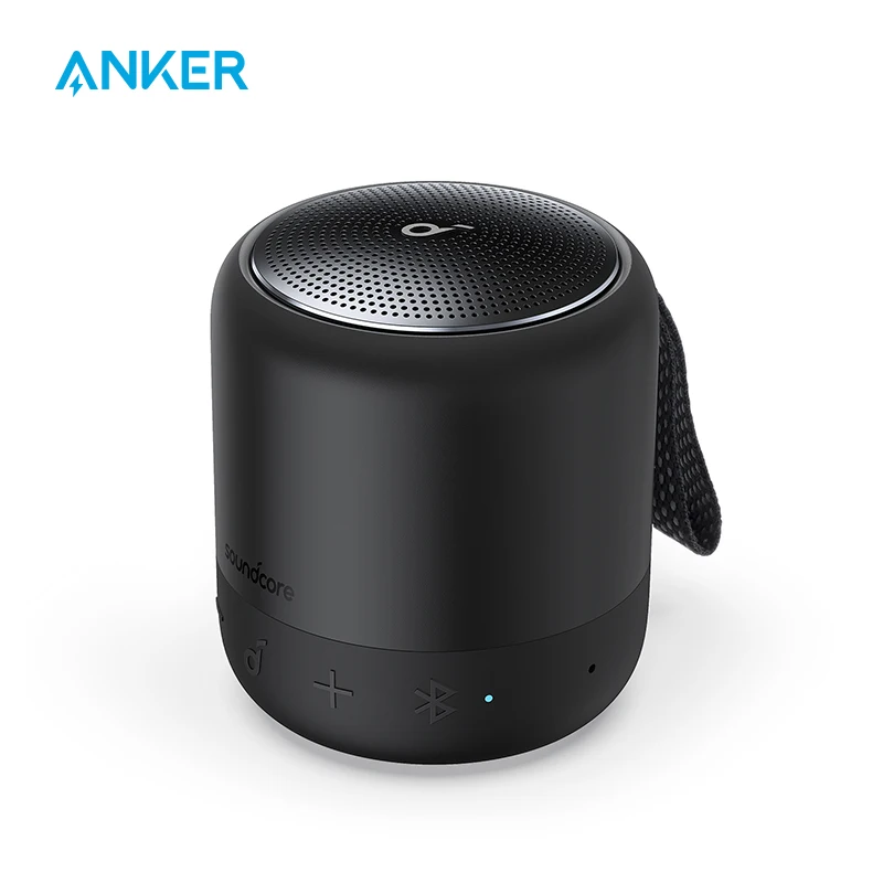 Anker Soundcore Mini 3 Bluetooth Speaker, BassUp and PartyCast Technology, USB-C，Waterproof IPX7，and Customizable EQ Image