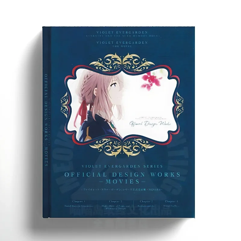 Violet Evergarden Gaiden Setting Collection Violet Blue Bilderbuch Kunstbuchalbum Image