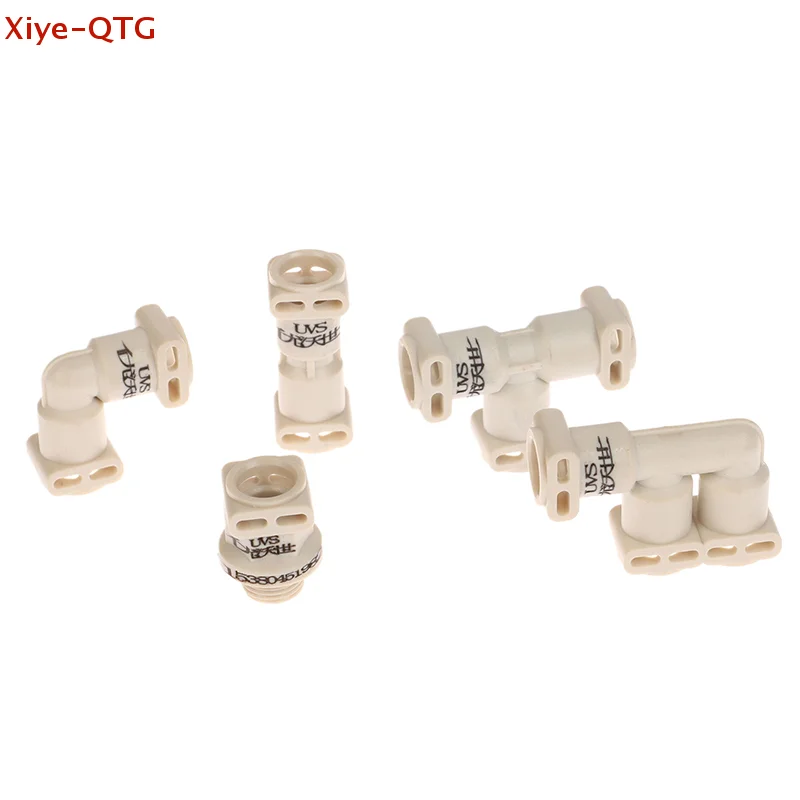 Heißer Verkauf! Kaffeemaschinen-Anschluss, gerader L-Anschluss, Zwei-Wege-TF-Anschluss, Drei-Wege-Anschluss für vollautomatische Kaffeemaschinen, Schnittstellenzubehör Image