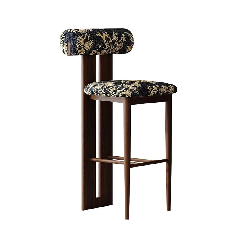 Moderne Designer-Barhocker, minimalistische Küche, nordische Theke, Barstühle, Schlafzimmer, bequeme Chaise de Bar, Lounge-Suite-Möbel