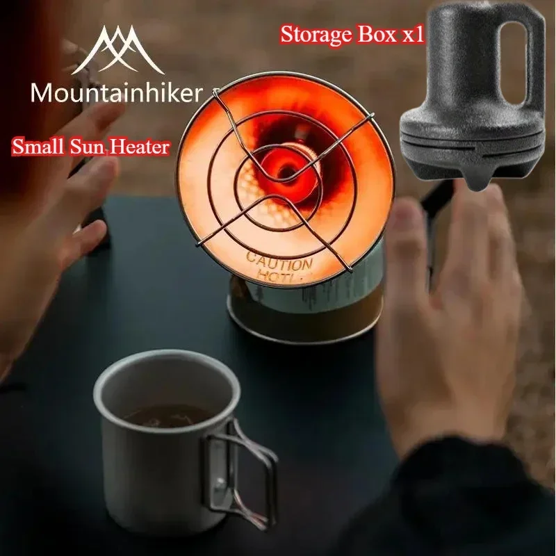 Mountainhiker Outdoor Camping Mini Tragbarer Heizofen Gas Kleiner Sonnengas-Tank-Heizer für Camping Eisfischen Winterangeln Image