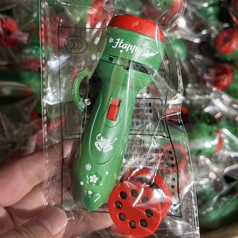 3-10 Karten Weihnachten Cartoon Projektion Taschenlampe Kreative Kinder Taschenlampe Spielzeug Projektor Baby Spielzeug Gutenachtgeschichte Buch Spielzeug