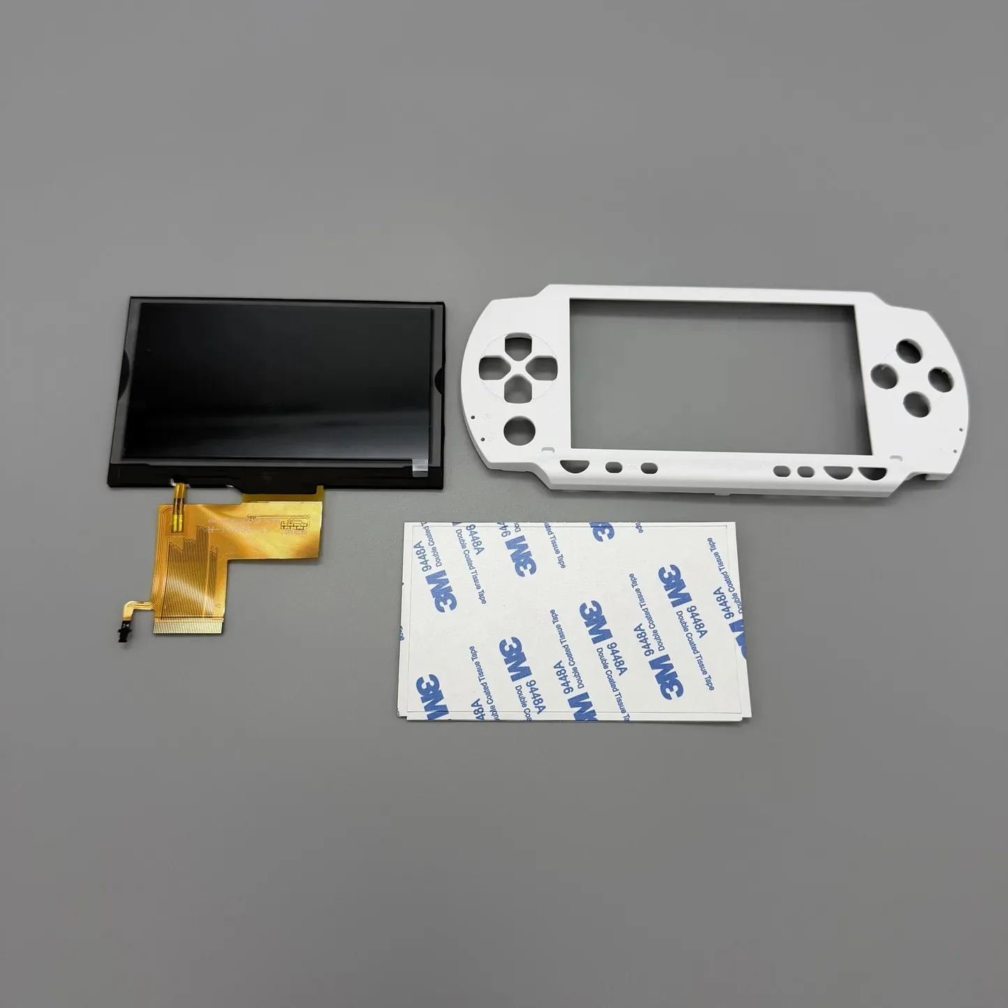 Vollständig laminierter IPS-LCD-Bildschirm für Sony PSP1000 PSP 1000. Mit individueller Ersatz-Oberabdeckung Image