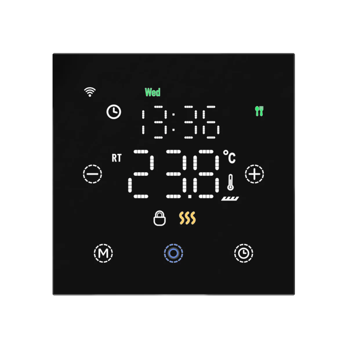 Wi-Fi Smart Home termostato TUYA Smart Touch schermo LED 3A programmabile WiFi termostato riscaldamento caldaia a Gas