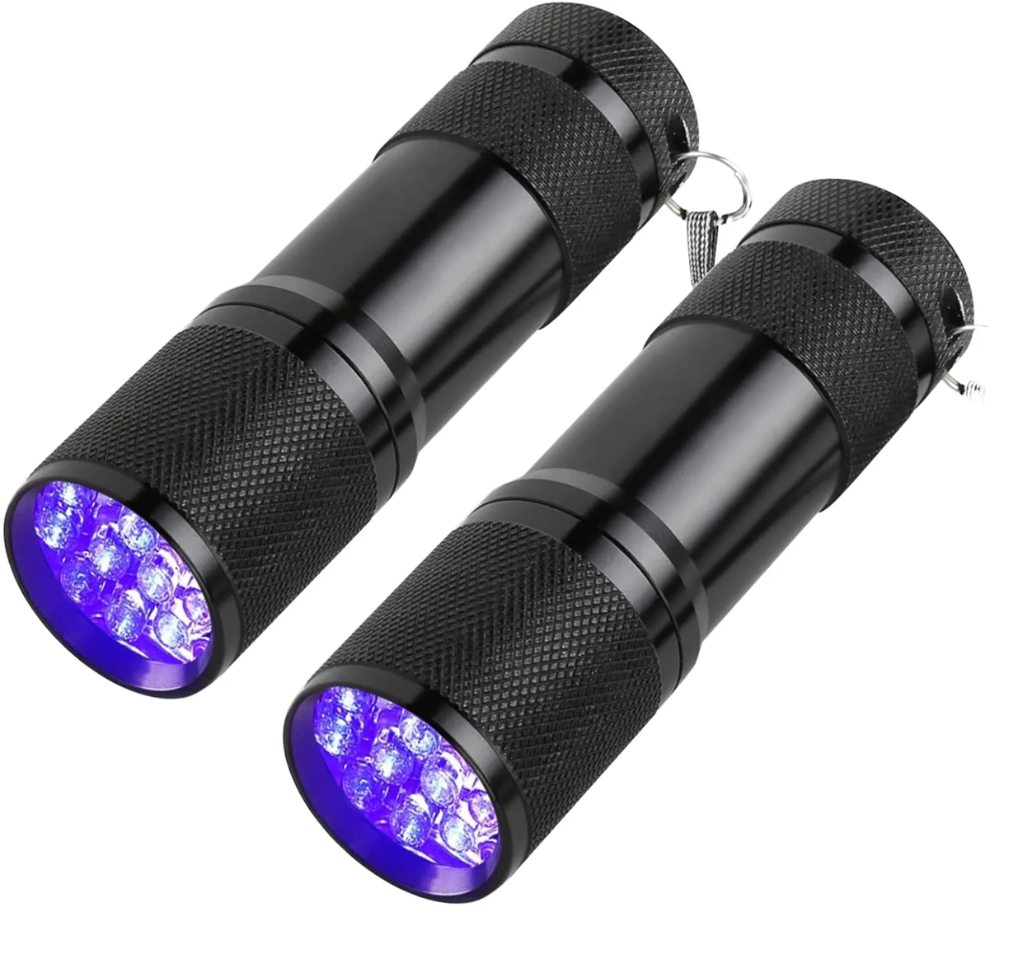 Portatile Mini-LED in alluminio UV torcia tattica luce multifunzione 395nm UV torcia USB per rilevatore di banconote da immersione lanterna