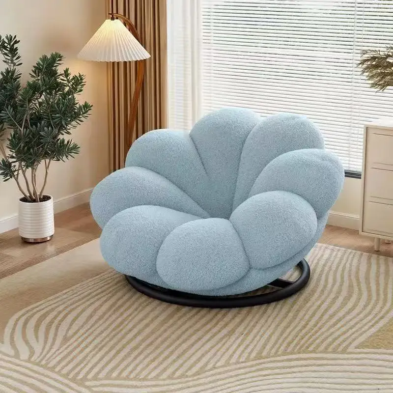 Divano pigro da 100x70x60cm per singola persona Internet celebrità reclinabile divano divano da soggiorno leggero di lusso con petalo pigro