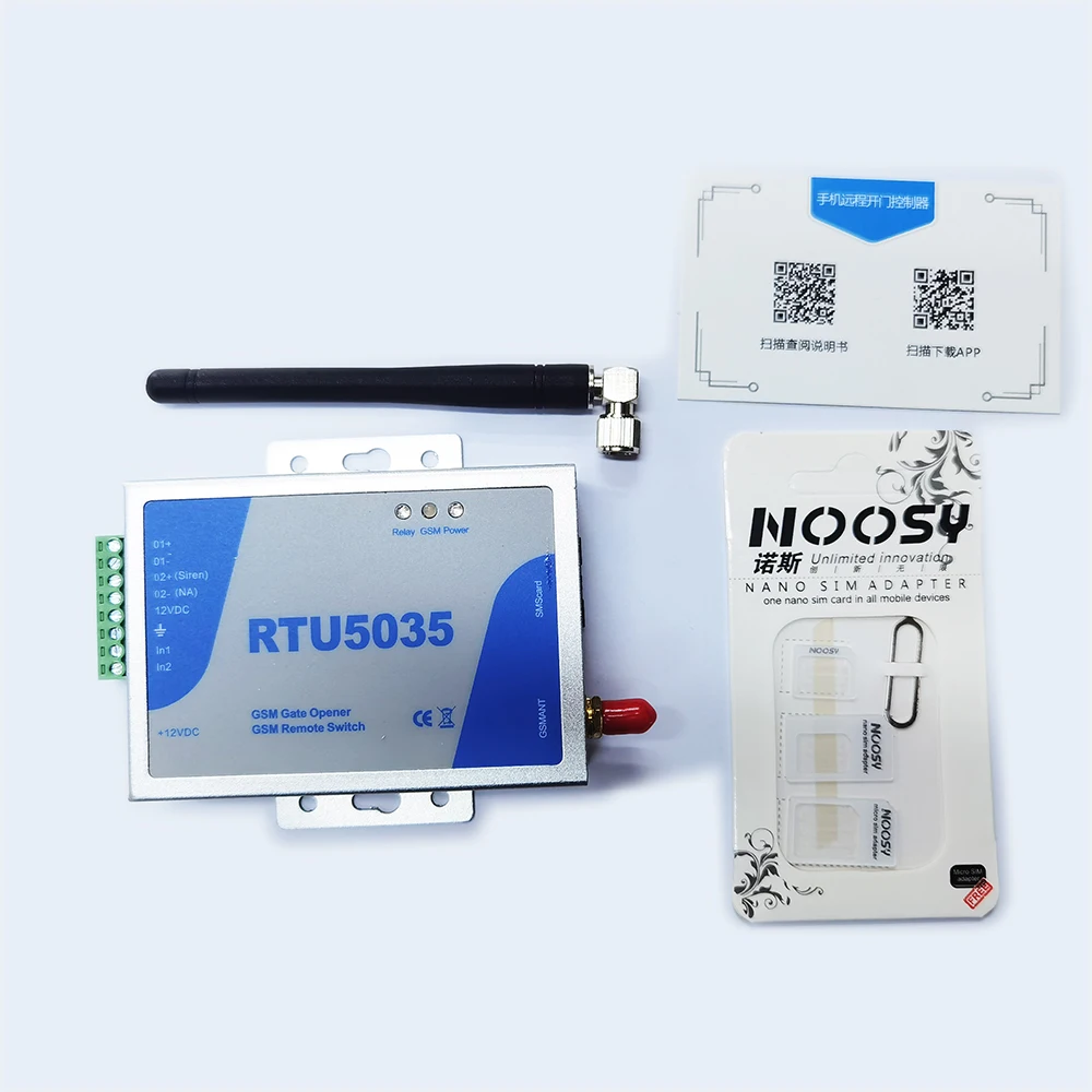 GSM Rtu5035 2/4G comunicatored Router Gsm relè interruttore telecomando Wireless per telefono chiamata gratuita