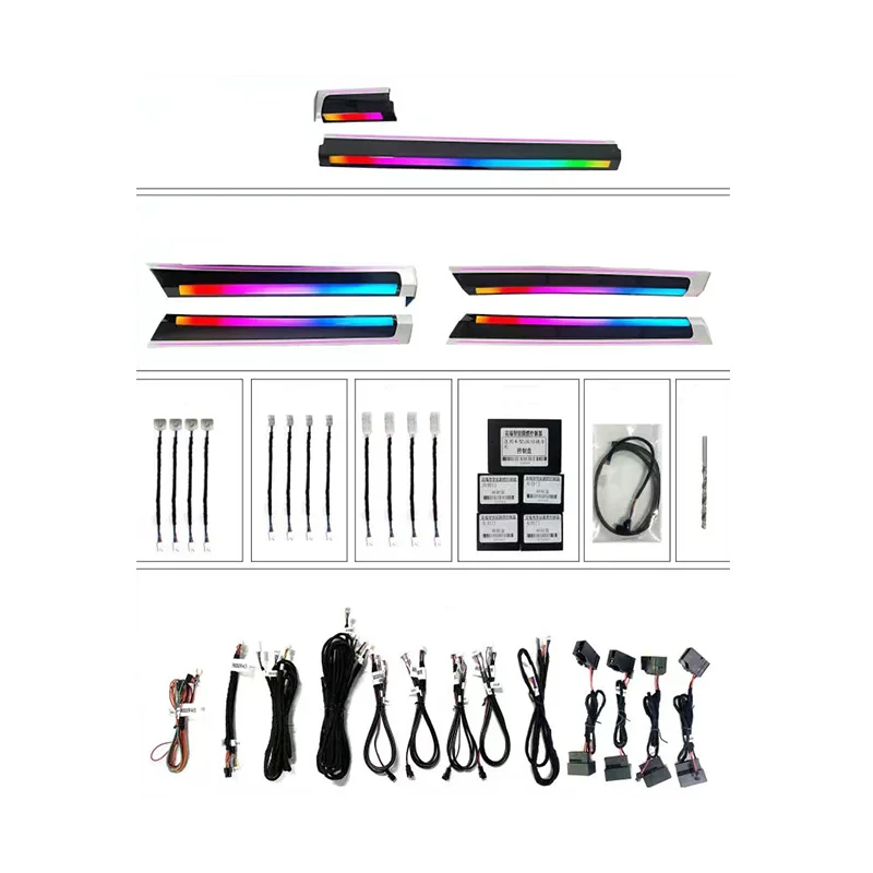 Luce ambientale per Porsche Cayenne 2010-2017 originale stampo 1:1 di fabbrica Auto illuminazione ad atmosfera lampada decorazione Auto