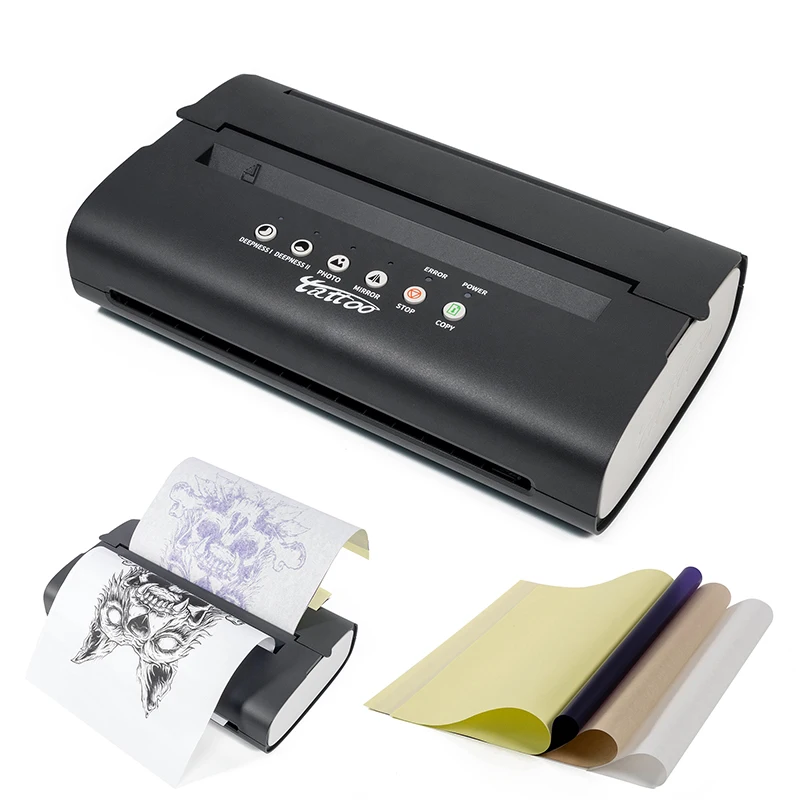 Stampante Termica Portatile Wireless Professionale MT200 per Tatuaggi Mini Stampante Bluetooth A4 per Casa e Ufficio