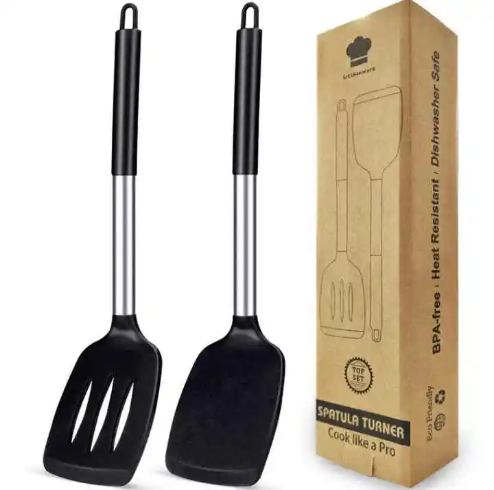 2025 accessori da cucina resistenti alla vendita calda utensili da cucina Set di utensili da cucina in Silicone Set di utensili da cucina
