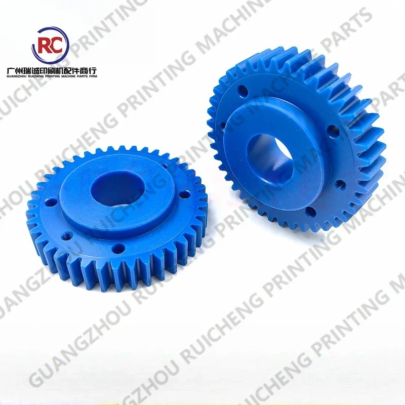 1 pezzo ingranaggio a rullo di smorzamento 40 denti per la macchina da stampa Offset Komori L40 pezzi di ricambio