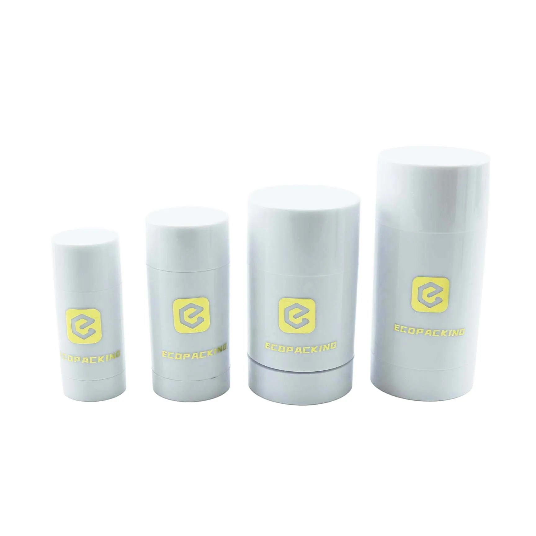 Stick di deodorante riutilizzabile 15ml 30ml 50ml 75ml contenitore bianco vuoto deodorante Stick per imballaggi cosmetici