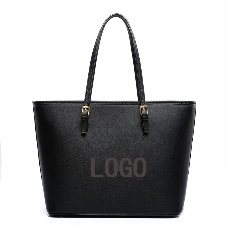 Borsa tote in pelle Pu con logo personalizzato borsa da donna con vendita diretta in fabbrica borsa tote da donna grande borsa monospalla