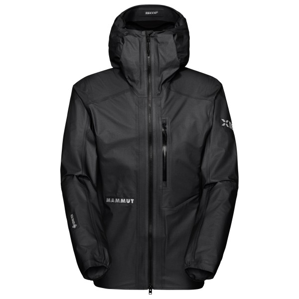 Mammut - Eiger Nordwand Light Hardshell Hooded Jacket - Regenjacke Gr M schwarz