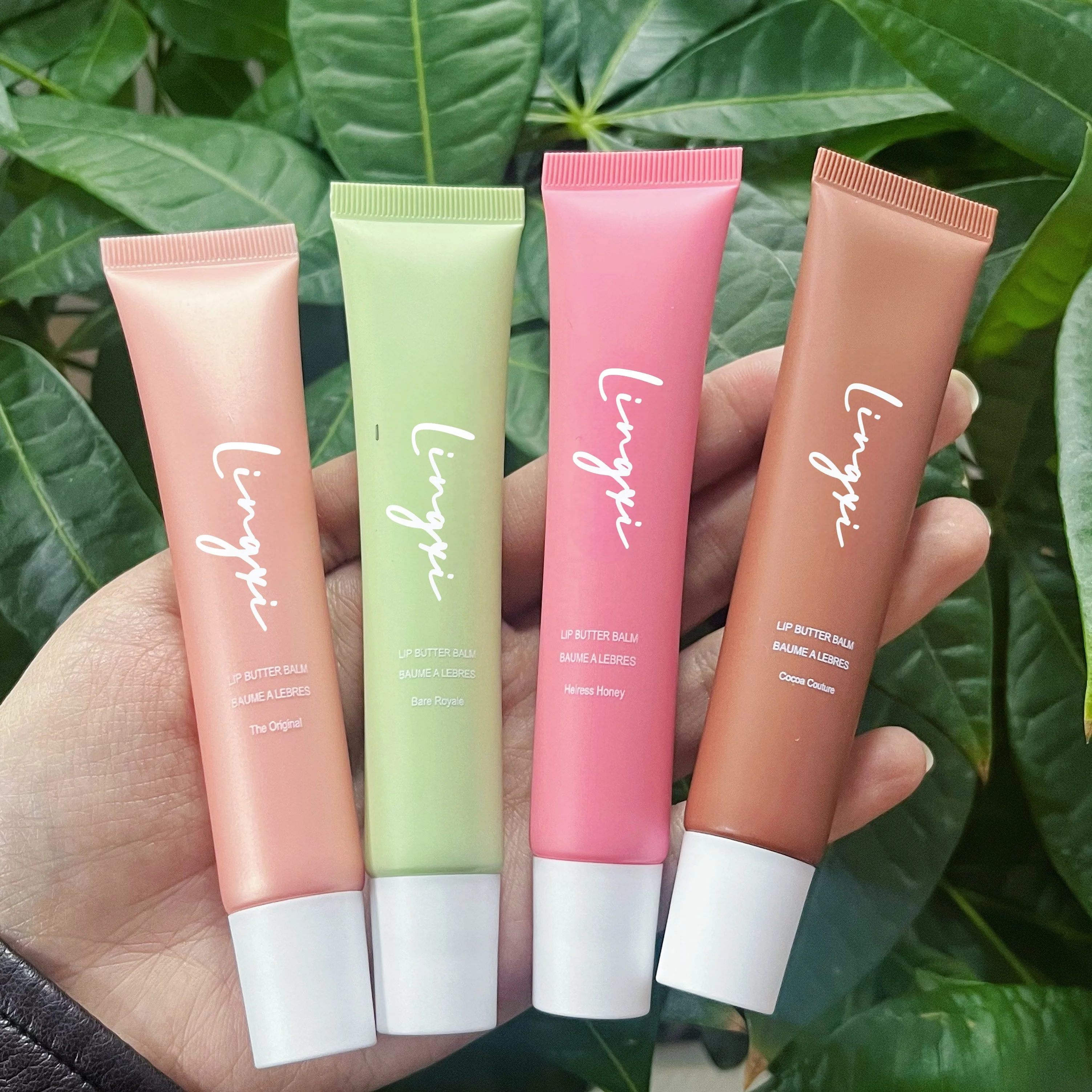 Olio Labbra Vegano SPF Personalizzabile con Logo Gusto Frutta Idratante Trucco Private Label Balsamo Labbra Liquido Burro Labbra Gloss Olio Labbra