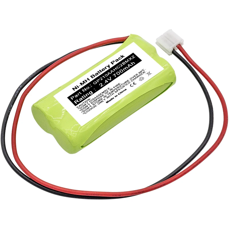 Batteria Ricaricabile Ni-MH 2.4V 2000mAh Sostitutiva GP210AAHC2BMXZ Y-EP9-403 per Dentsply Propex II Pro B-31
