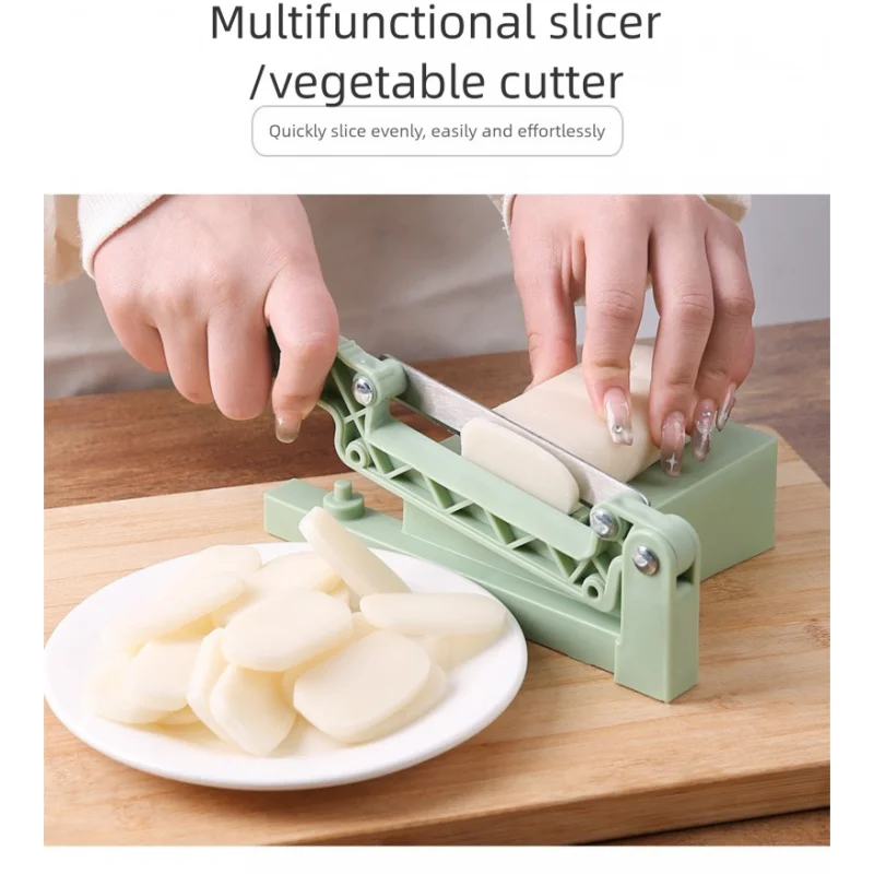 Gebäckschneider, Kleiner Nougatschneider für Reiskuchen, Käse und Gemüse Image