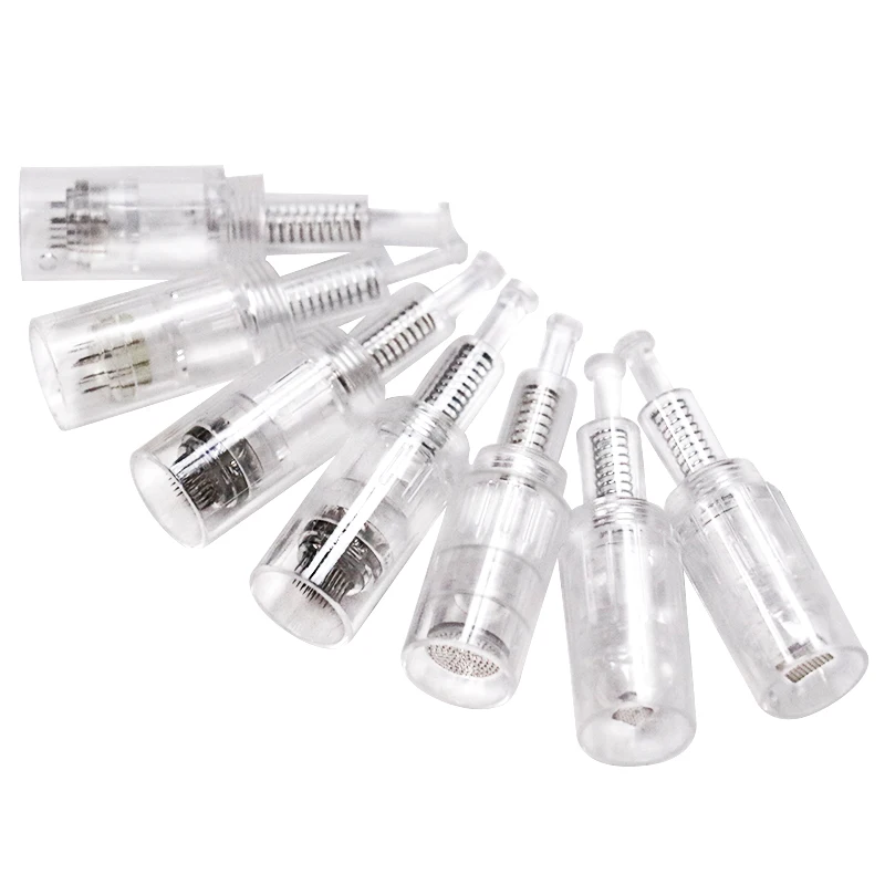 10/20 Stück 12pin/36pin Microneedling DermaPen Nadeln Schraubkartuschen Ersatzköpfe Microneedling Tattoo Nano Mikronadeln Image