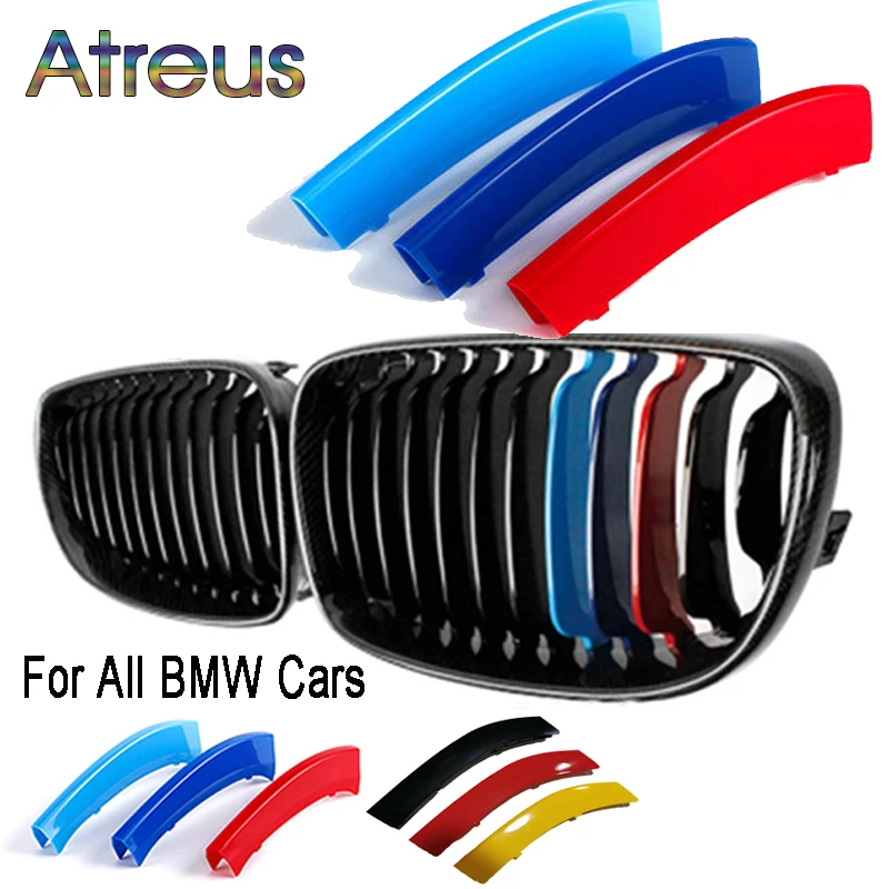 Strisce di rivestimento griglia anteriore per BMW X1 X2 X3 X4 X5 X6 X7 E84 F48 F39 E83 F25 G01 F26 G02 E53 E70 F15 E71 E72 F16 G05 G06 G07 M 2020
