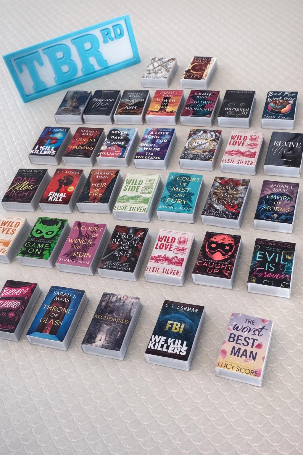 Mini libri personalizzati, libri in miniatura, mini libri, libreria per l'ansia, piccolo libro, mini libreria, regalo per gli amanti dei libri, regalo