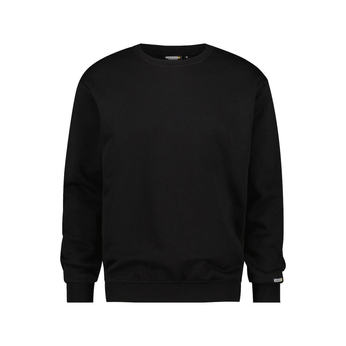 DASSY Sweatshirt LIONEL - Einfarbiger Troyer - Arbeitspullover schwarz S Image