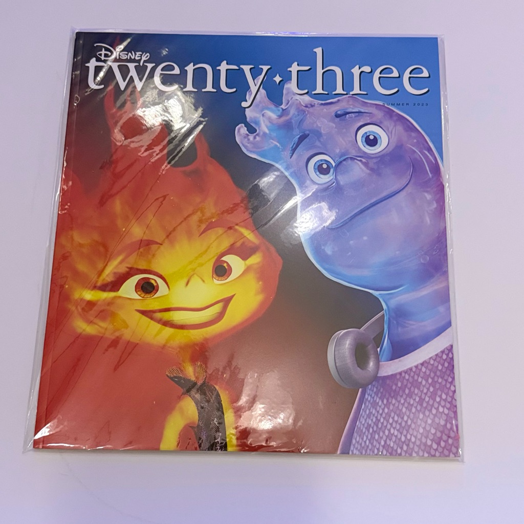 Disney Other | Disney Twenty-Three Magazine With Elemental Cover | Color: Purple/Red | Size: Os