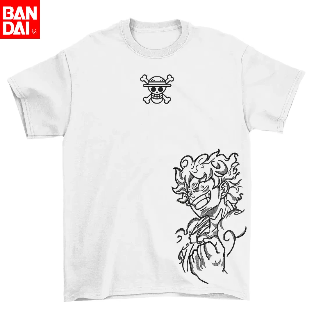 One Piece Rote-Haariger Shanks Unisex T-Shirt 2026 Sommer Neuer Beliebter Anime-Druck Lässiges Eltern-Kind Kurzarm-Shirt Image