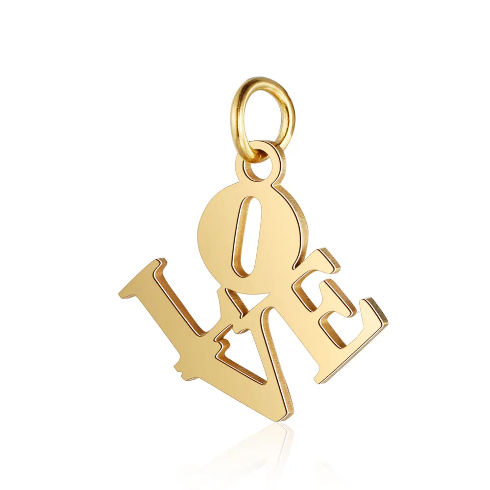 10 Stück/Set Familien-DIY-Anhänger Großhandel 316 Edelstahl Vater Mutter Sohn Verbinder Charm Mädchen Schwestern Brüder Schmuckanhänger Image