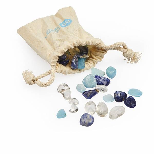 Edelstein Mischungen für Ihr Trinkwasser | 50 - 60g Vitality - Aquamarin | Sodalith | Bergkristall Image