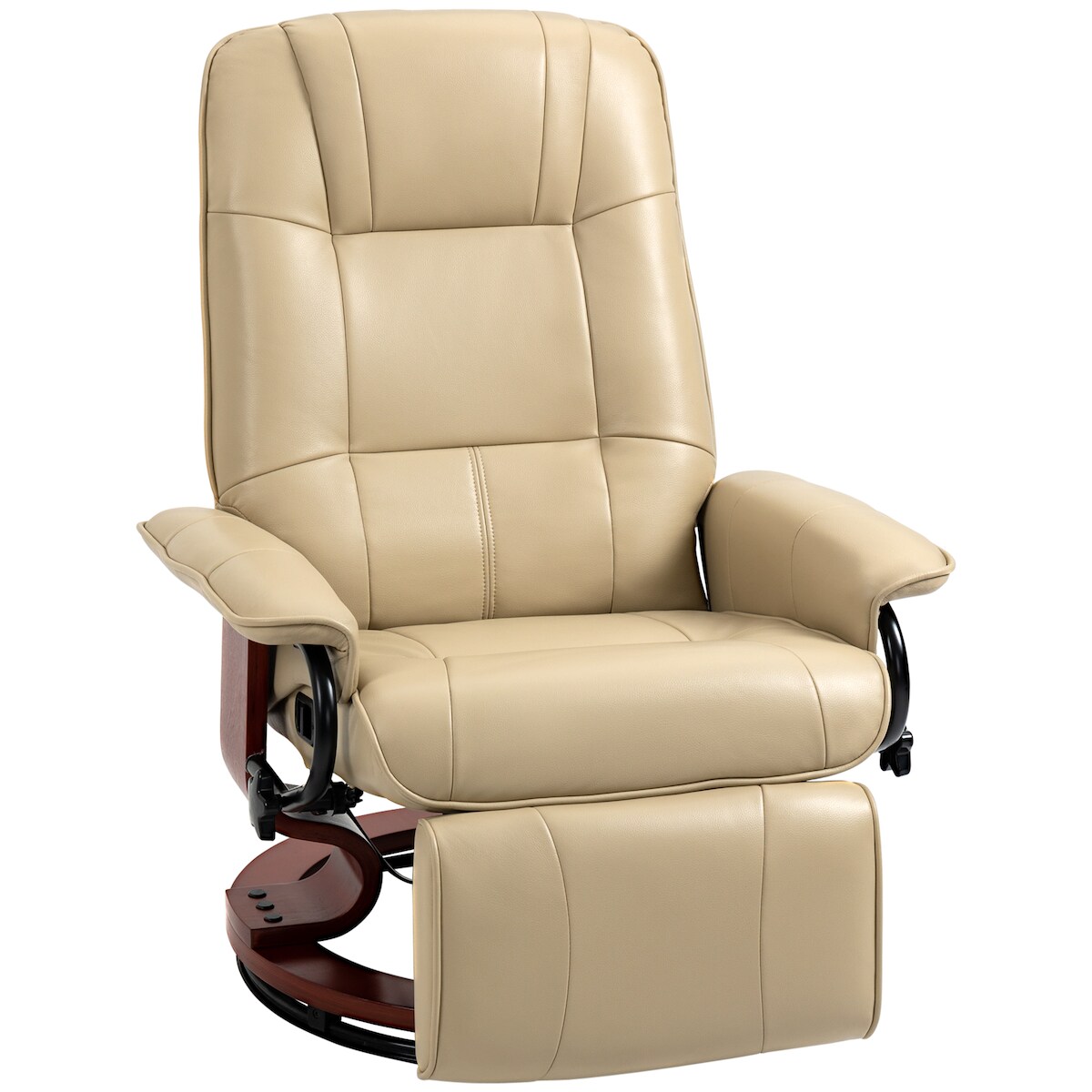HOMCOM - Relaxsessel - L78 x B87 x H100 cm - weiß Image