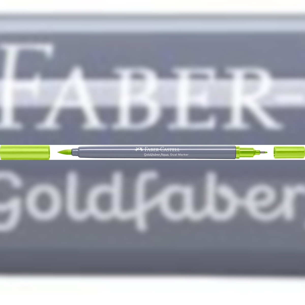 Faber Castell Aqua Dual Marker Gofa 0,4 mm lichtgrün