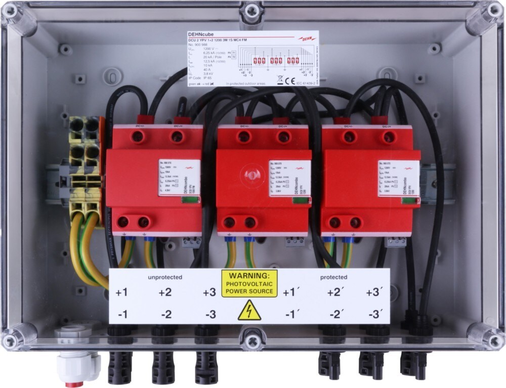 DEHN GAK Typ 1+2 im Gehäuse IP6 DCU 2 YPV 1+2#900988 Image
