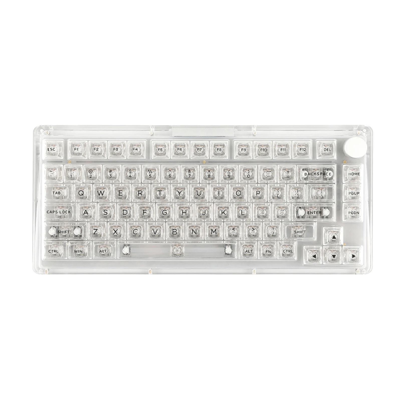 KiiBOOM Phantom 81 V3 75% joint acrylique échangeable à chaud filaire/Bluetooth 5.0/2.4GHz clavier mécanique sans fil pour Win/Mac
